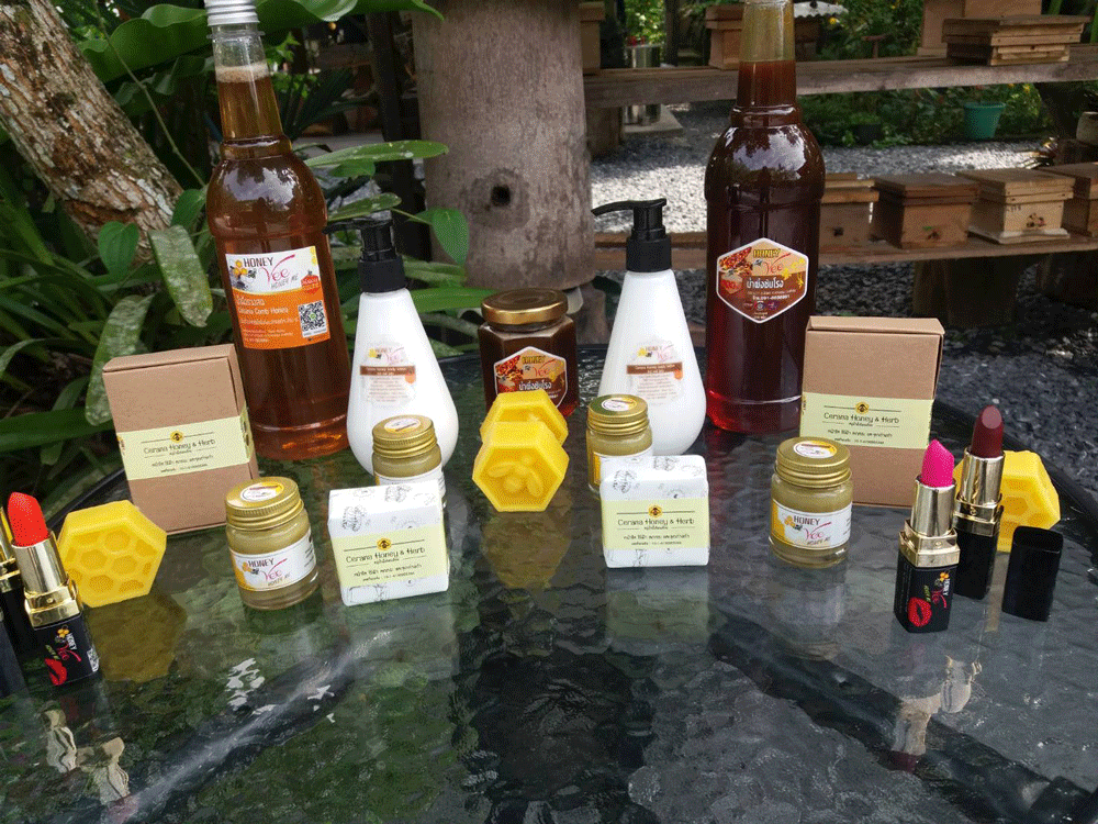 ผลิตภัณฑ์แปรรูปจากน้ำผึ้ง