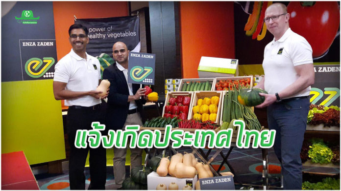 เมล็ดพันธุ์พืชผัก “เอนซา ซาเดน” แจ้งเกิดในประเทศไทย