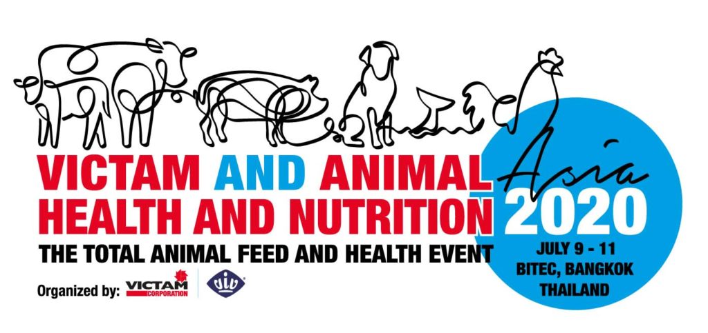 ประกาศเลื่อนการจัดงาน VICTAM and Animal Health and Nutrition Asia 2020 ไปยังเดือนกรกฎาคม พ.ศ. 2563