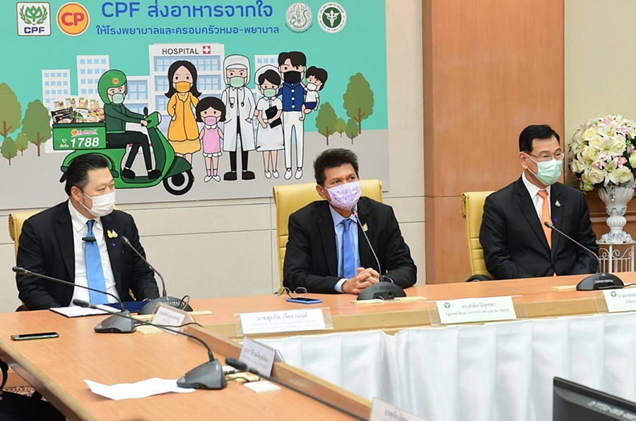 CPF เดินหน้าส่งอาหาร 88 รพ.ต่อเนื่อง พร้อมต่อยอดดูแลครอบครัวหมอ-พยาบาล