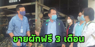 กรมส่งเสริมการเกษตร จับมือตลาดไท ช่วยเกษตรกรสู้ภัย COVID-19 เปิดพื้นที่ขายผักฟรี 3 เดือน