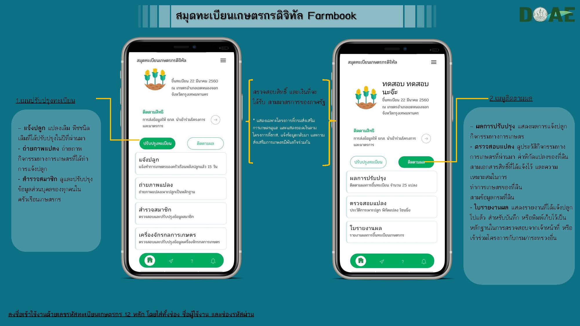 กรมส งเสร มการเกษตร ปร บแอป Farmbook ท นสม ย ชวนเกษตรกรข นและปร บปร งทะเบ ยน เกษตรก าวไกล