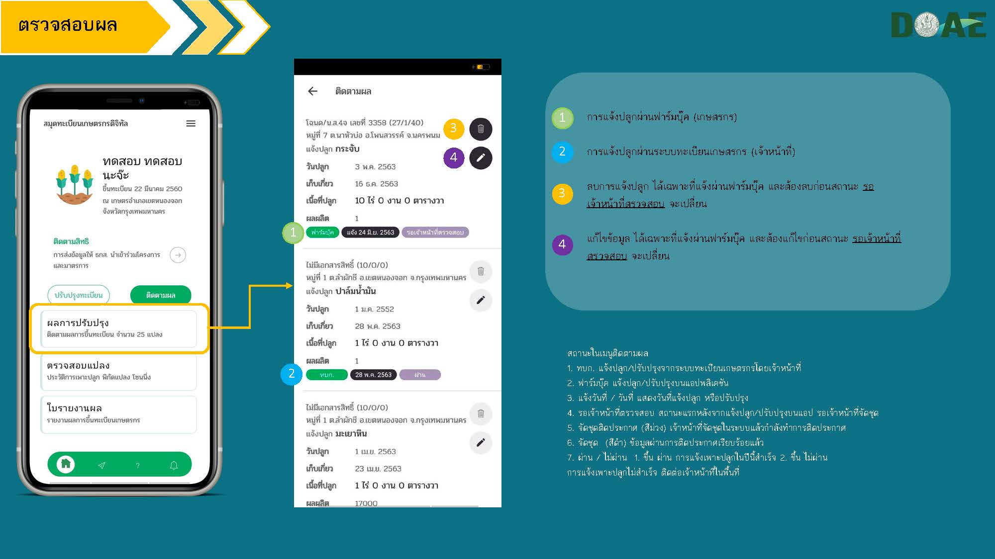 กรมส่งเสริมการเกษตรปรับ Function ใหม่ให้ทันสมัยบนแอปพลิเคชัน Farmbook พร้อมเชิญชวนขึ้นและปรับปรุงทะเบียนเกษตรกรให้เป็นปัจจุบัน