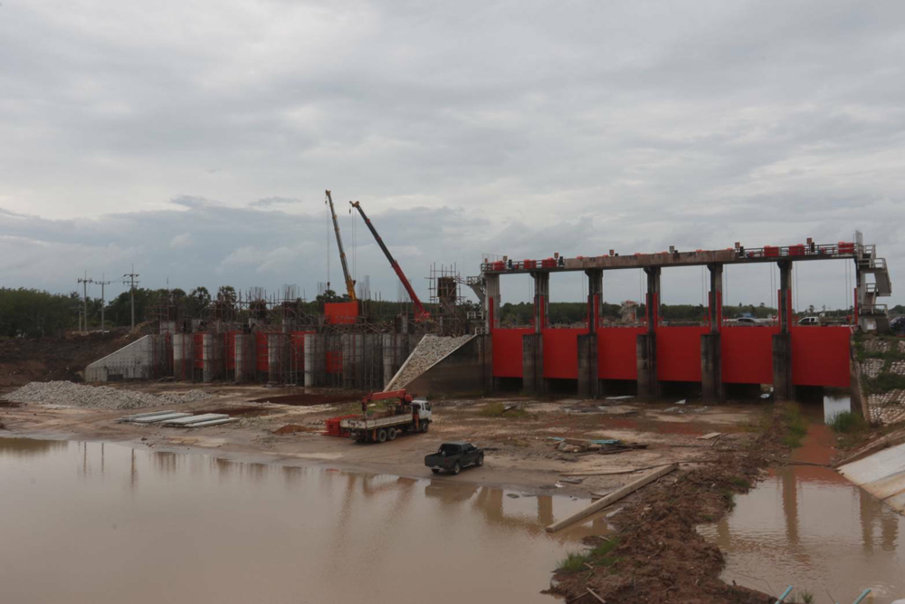 ชาวบ้านบางกล่ำแฮปปี้ ประตูระบายน้ำบางหยี ช่วยแก้ปัญหาน้ำ