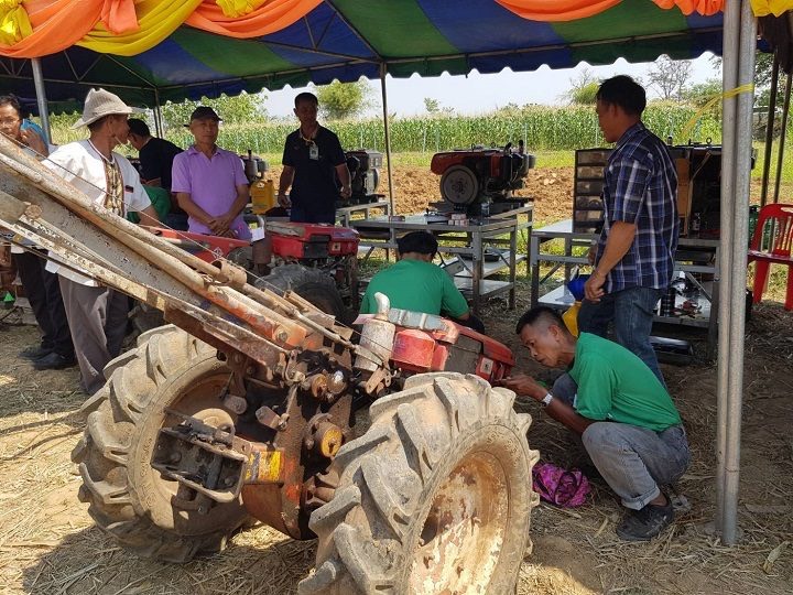 สร้างช่างเกษตรท้องถิ่นระดับ 3 อัพเกรดสอนวิธีแก้ไขเครื่องจักรกลเกษตร หวังให้บริการในพื้นที่