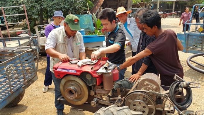 สร้างช่างเกษตรท้องถิ่นระดับ 3 อัพเกรดสอนวิธีแก้ไขเครื่องจักรกลเกษตร หวังให้บริการในพื้นที่