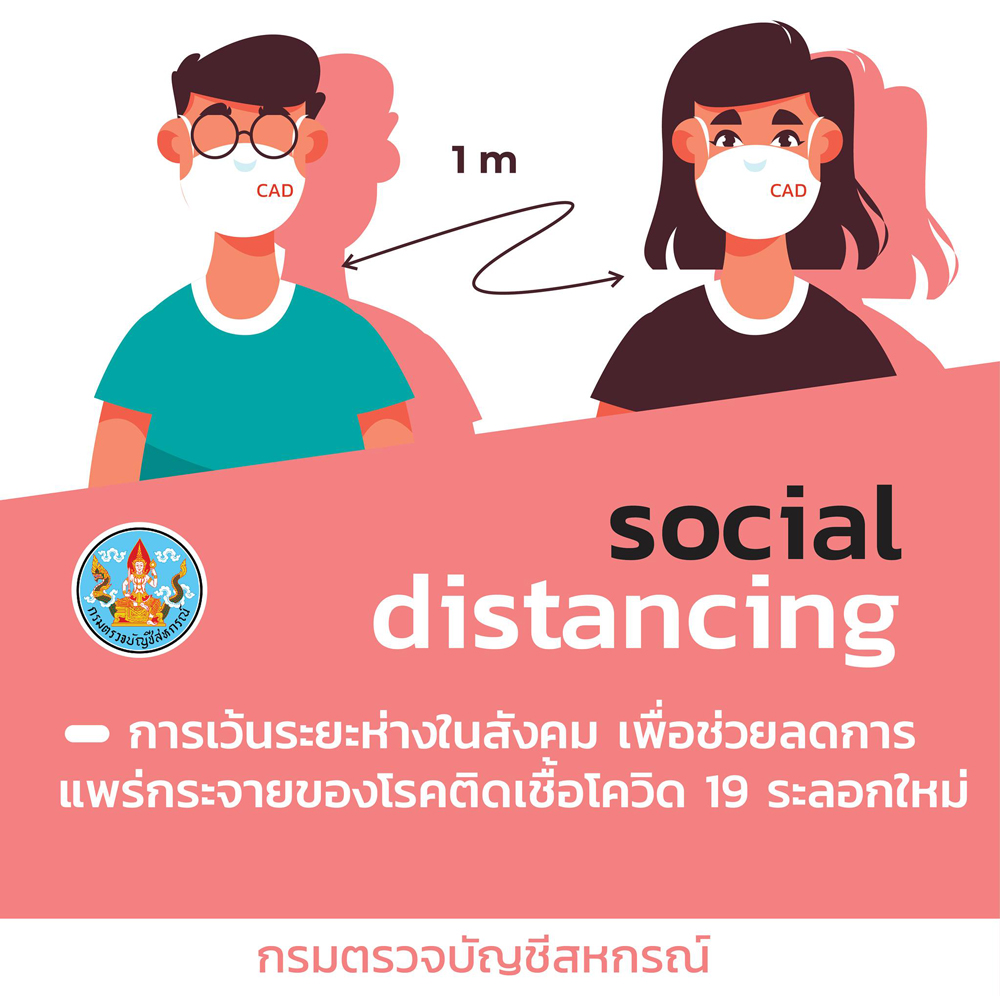 กรมตรวจบัญชีฯ ออกมาตรการป้องกันโควิด-19 