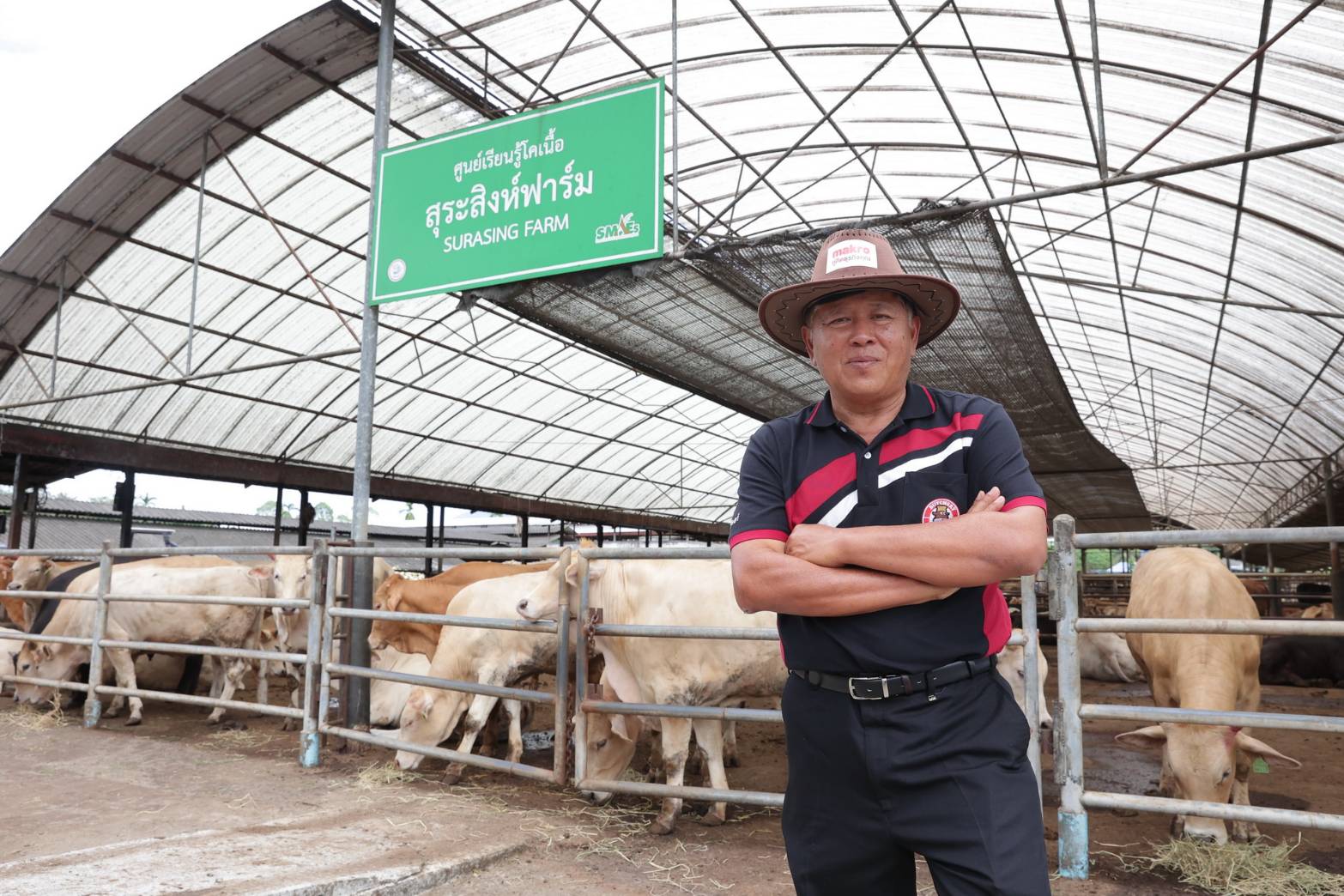 แม็คโคร ผุดโมเดลเกษตรยั่งยืน หนุนผู้เลี้ยงวัวไทย ผลิตเนื้อพรีเมียม ชูจุดแข็งตลาดนำการผลิต ปรับระบบการเลี้ยง สร้างรายได้เพิ่มกว่า 2 หมื่นต่อตัว