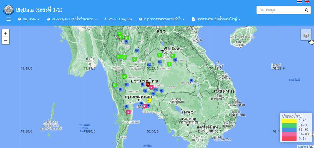 ชลประทาน นำ AI พัฒนาระบบฐานข้อมูลเพื่อประชาชน