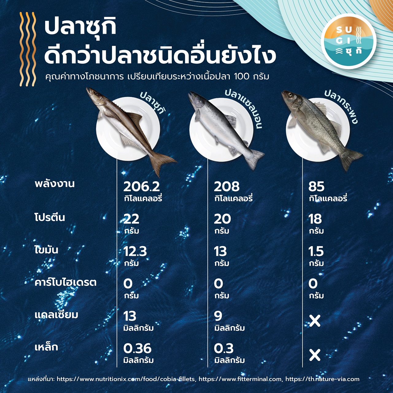 ซุกิ(ปลาช่อนทะเลไทย) ภาพลักษณ์ใหม่ที่ถูกยกให้เป็นที่หนึ่ง 