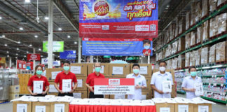 แม็คโคร รวมพลังน้ำใจจากพนักงานทั่วประเทศ มอบชุด PPE ให้แก่ กรมอนามัย