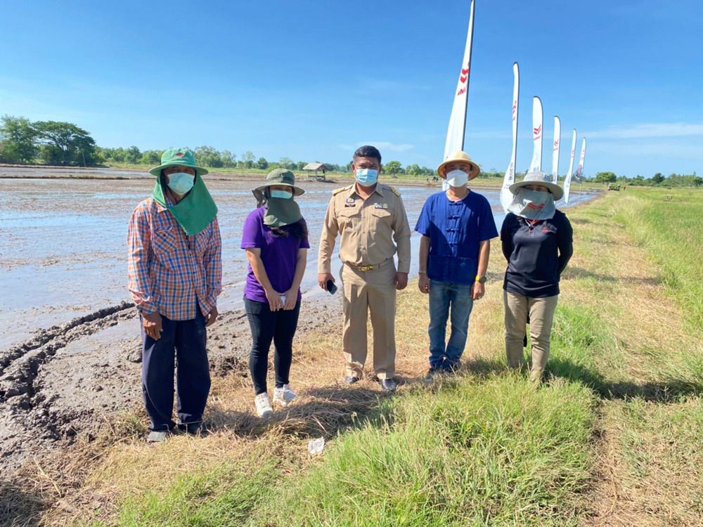 ยันม่าร์ พัฒนาศักยภาพเกษตรกรไทยส่งเสริมปลูกข้าวยั่งยืนด้วยรถดำนา 