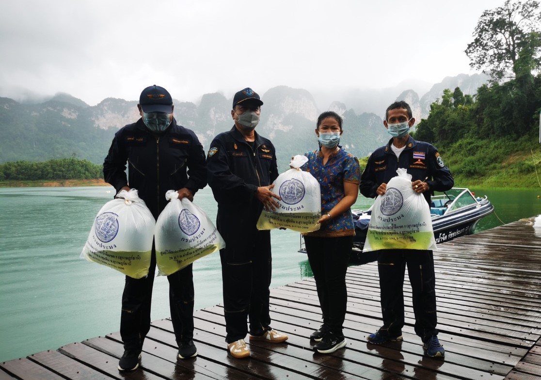 กรมประมง...เร่งเพาะพันธุ์ปลา "ตะพัดเขียว" ปล่อย 200 ตัว กลับคืนสู่เขื่อนรัชชประภา