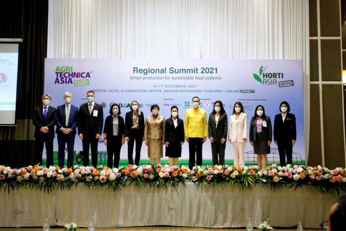 เปิดประสบการณ์ใหม่ของงานประชุมสุดยอดอุตสาหกรรมเกษตรระดับภูมิภาค AGRITECHNICA ASIA & HORTI ASIA Regional Summit 2021ณ ศูนย์กลางธุรกิจเกษตร ภาคตะวันออกเฉียงเหนือส่งท้ายปี!