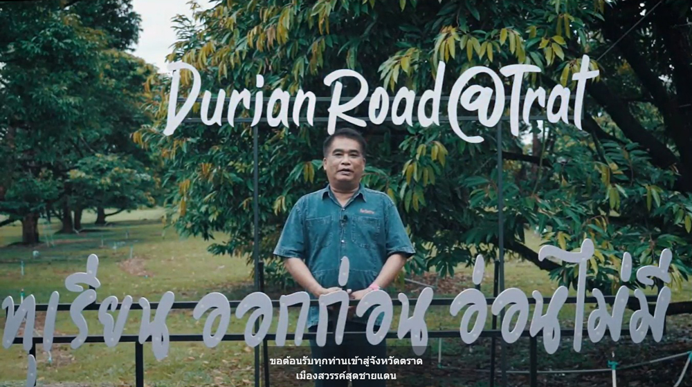 เบื้องหลังถนนทุเรียนตราด Durian Road @ Trat พร้อมเปิดต้อนรับนักท่องเที่ยวในฤดูกาลนี้