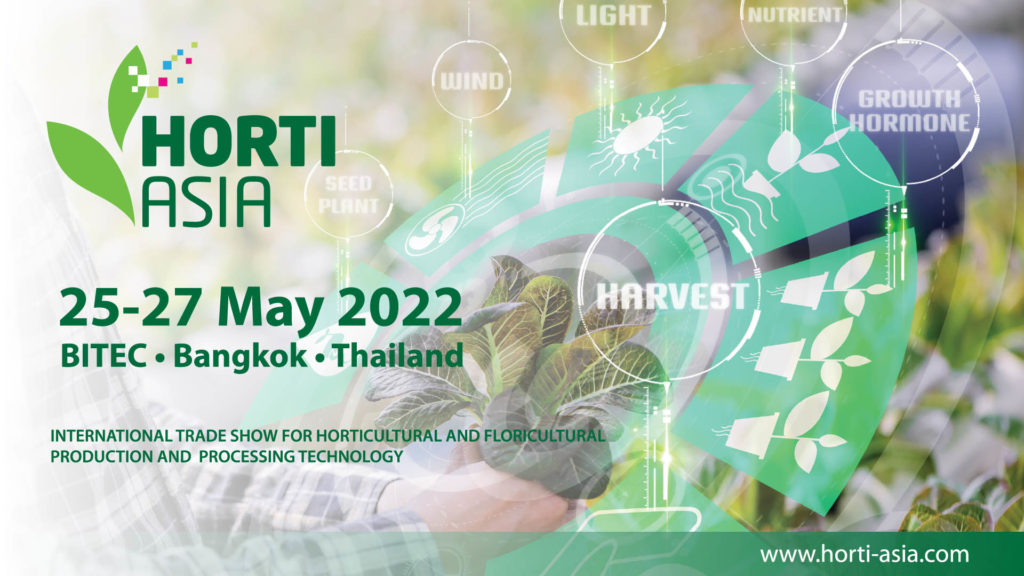 งานแสดงสินค้านานาชาติด้านเครื่องจักรกลการเกษตรและเทคโนโลยีพืชไร่พืชสวนแห่งเอเชีย AGRITECHNICA ASIA & HORTI ASIA เตรียมต้อนรับผู้จัดแสดงสินค้าจากนานาประเทศกว่า 300 รายสู่ไทย