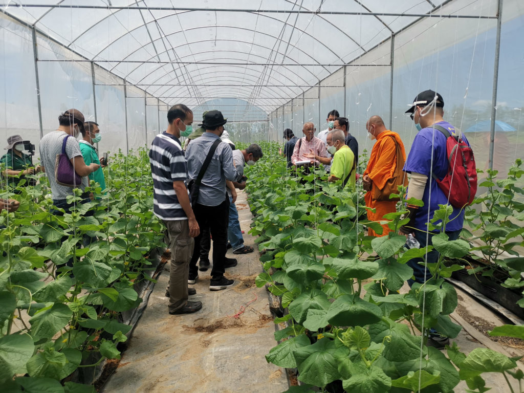 เจียไต๋เปิดสถานีวิจัย ต้อนรับคณะศึกษาดูงาน เรียนรู้ “โรงเรือน” เทคโนโลยีการเพาะปลูกเพื่อเกษตรสมัยใหม่