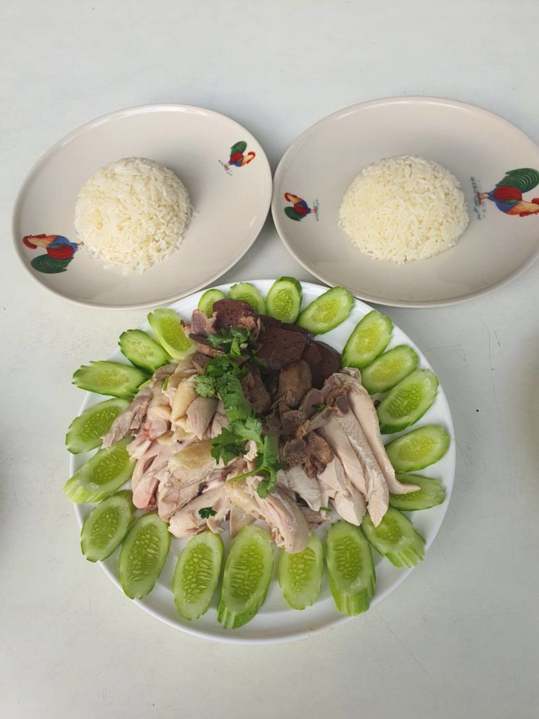 ผลงานข้าวมันไก่รุ่นล่าสุด