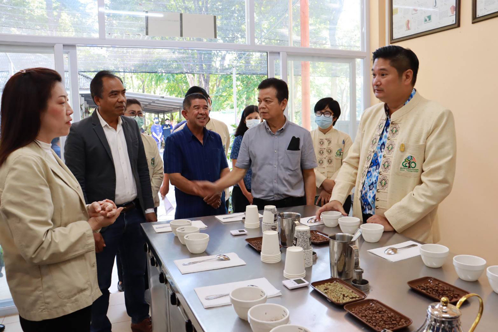 อธิบดีกรมวิชาการเกษตรลงพื้นที่เตรียมความพร้อมจัดประกวดสุดยอดกาแฟไทย ปี 2566 (Thai Coffee Excellence 2023)