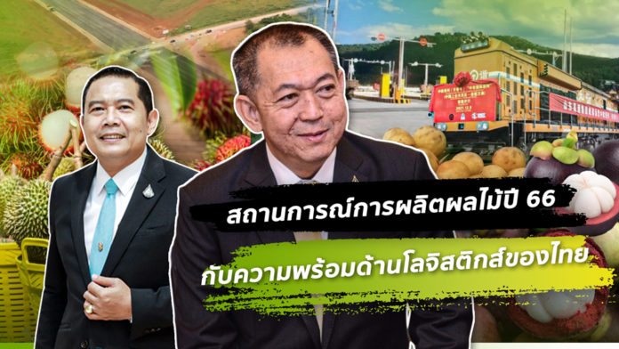 สถานการณ์การผลิตผลไม้ปี 66 กับความพร้อมของไทยด้านโลจิสติกส์