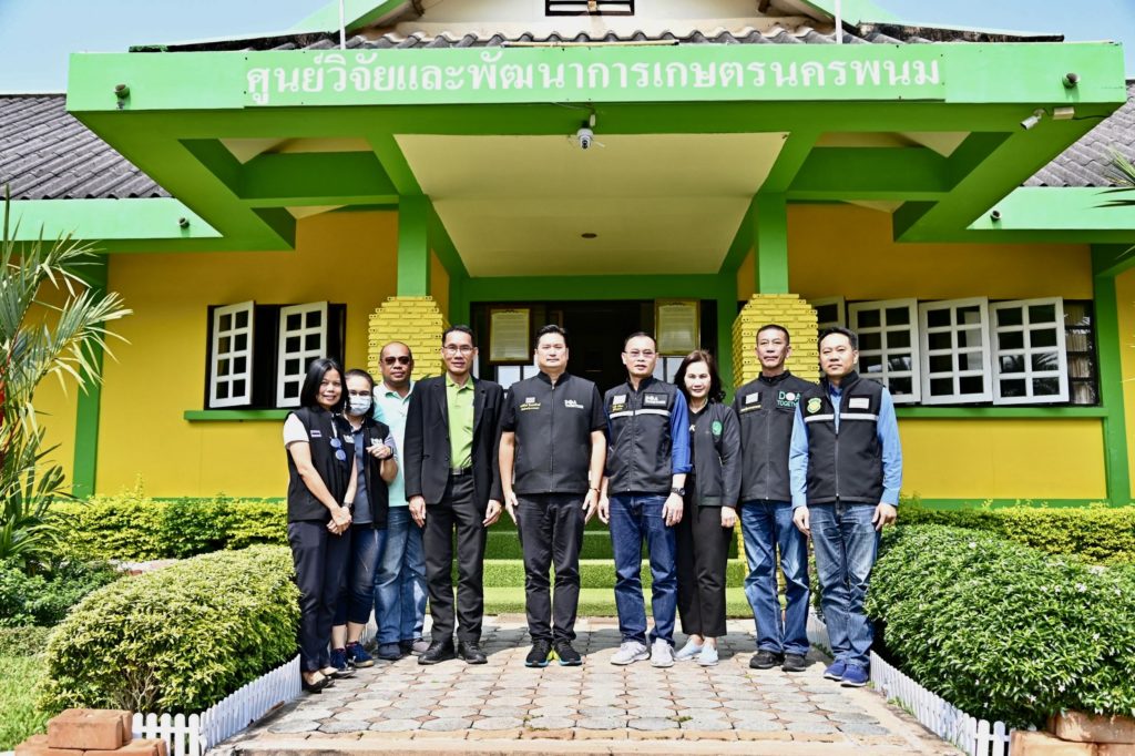 กรมวิชาการเกษตร จับมือ มหาวิทยาลัยเทคโนโลยีสุรนารี ลงพื้นที่ติดตามความร่วมมือการวิจัยและพัฒนาสายพันธุ์กัญชา