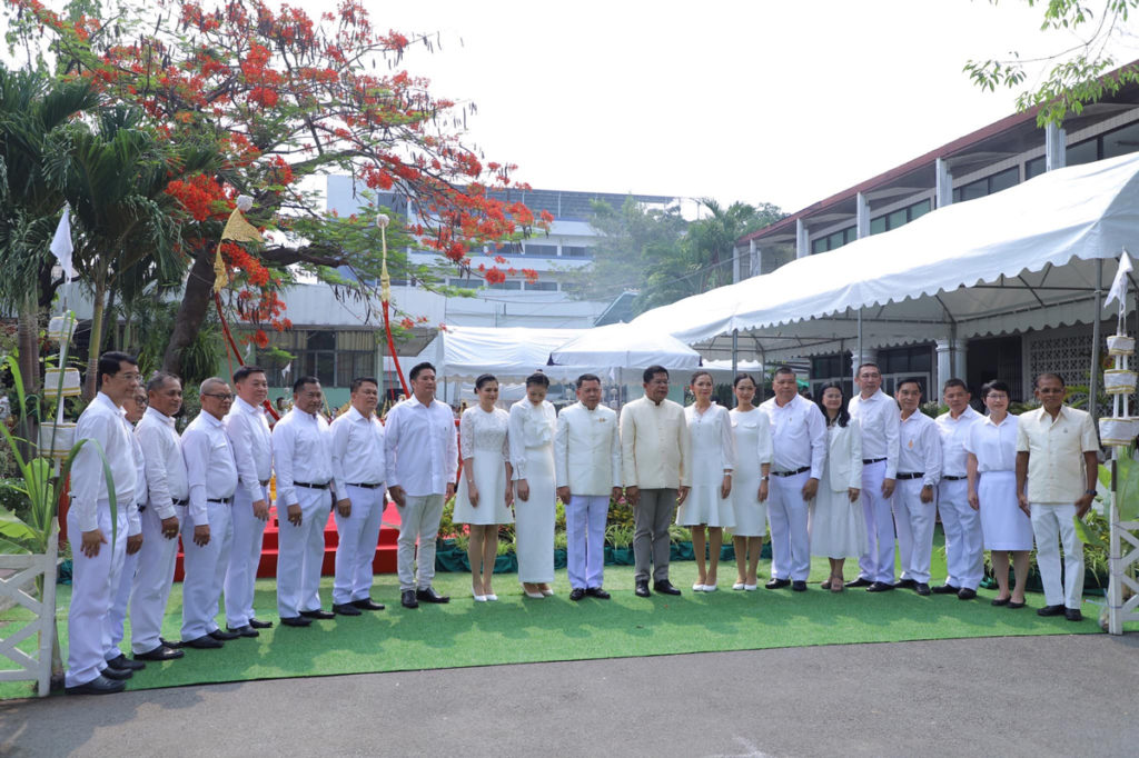 กรมส่งเสริมการเกษตรจัดพิธีบวงสรวงคันไถงานพระราชพิธีพืชมงคลจรดพระนังคัลแรกนาขวัญปี 2566  