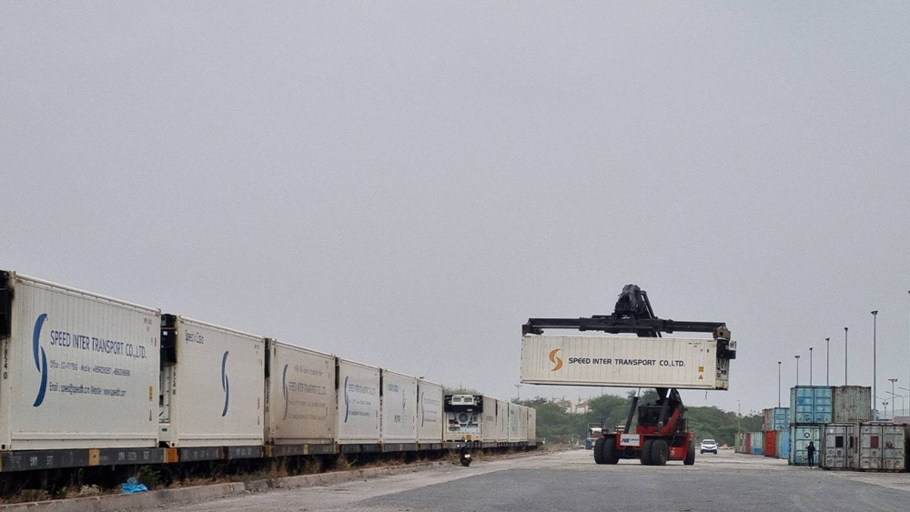 ขนส่งทุเรียนทางรถไฟนับวันจะสะดวกขึ้น