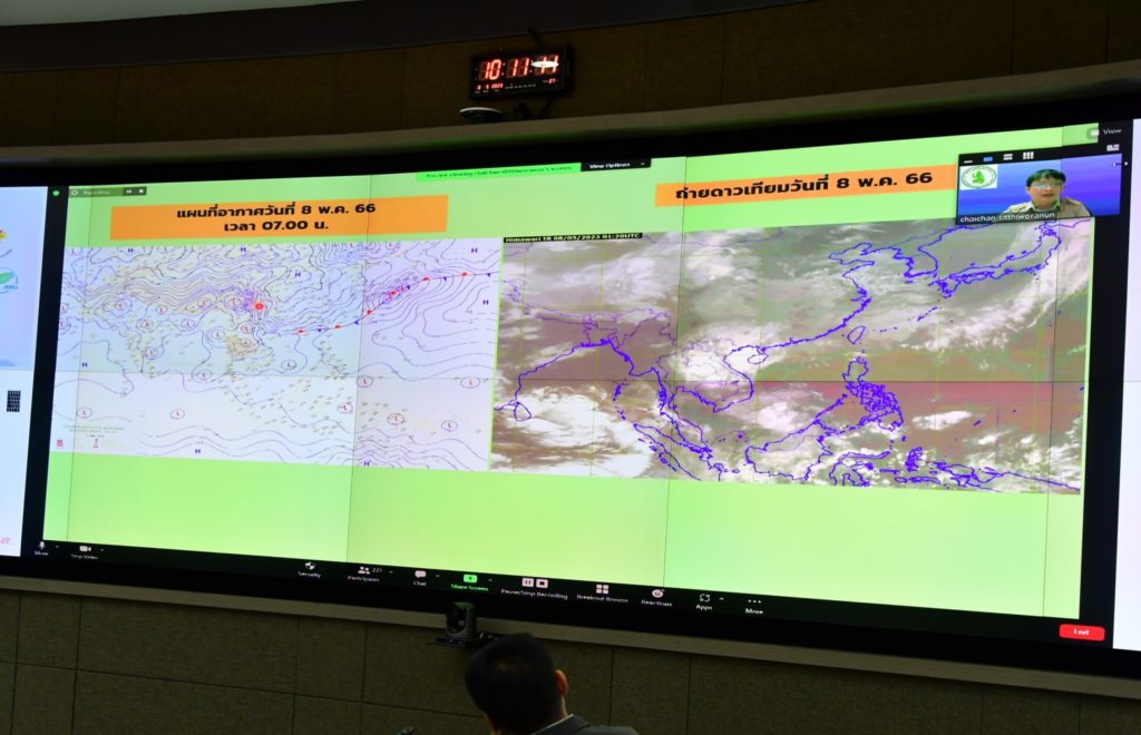 ชป.จับมือหลายหน่วยงานวางแผนรับมือฤดูฝน ปี 2566