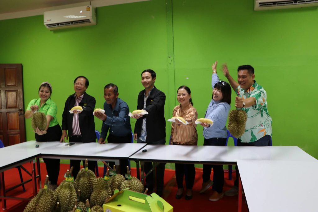 ชสท.ดัน สหกรณ์การเกษตรห้วยสัตว์ใหญ่ ขยายตลาด ทุเรียนป่าละอู