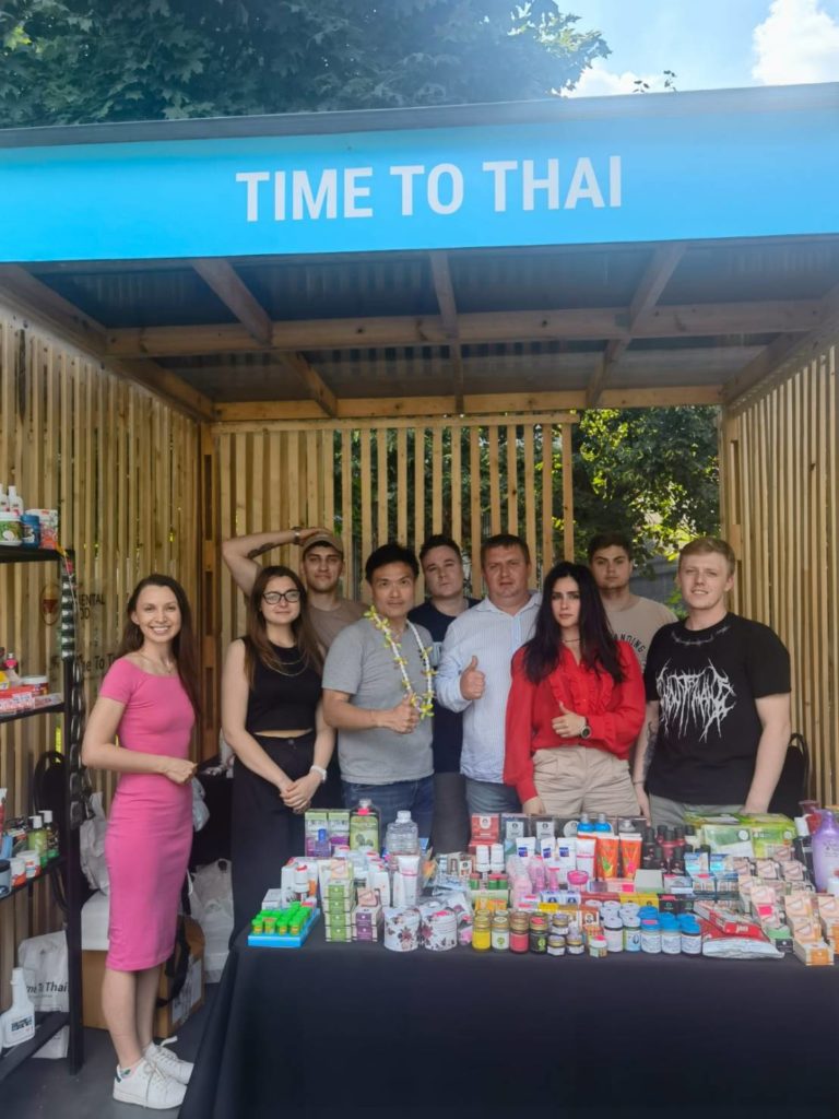 จินดาสมุนไพร ได้รับเลือกแสดงสินค้าไทยในงาน เทศกาลไทย ณ กรุงมอสโก 2023 สหพันธรัฐรัสเซีย