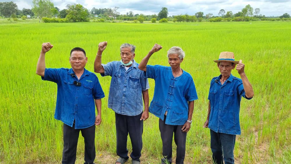 เกษตรกรแกนนำกลุ่มวิสาหกิจชุมชนผู้ผลิตเมล็ดพันธุ์ข้าวชุมชนบ้านหนองช้าง มั่นใจข้าวที่ปลูกได้คุณภาพทุกเมล็ด