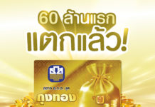 สลาก ธ.ก.ส. “ถุงทอง” จ่ายจริง Grand Prize 60 ล้าน รีบซื้อก่อนหมด!