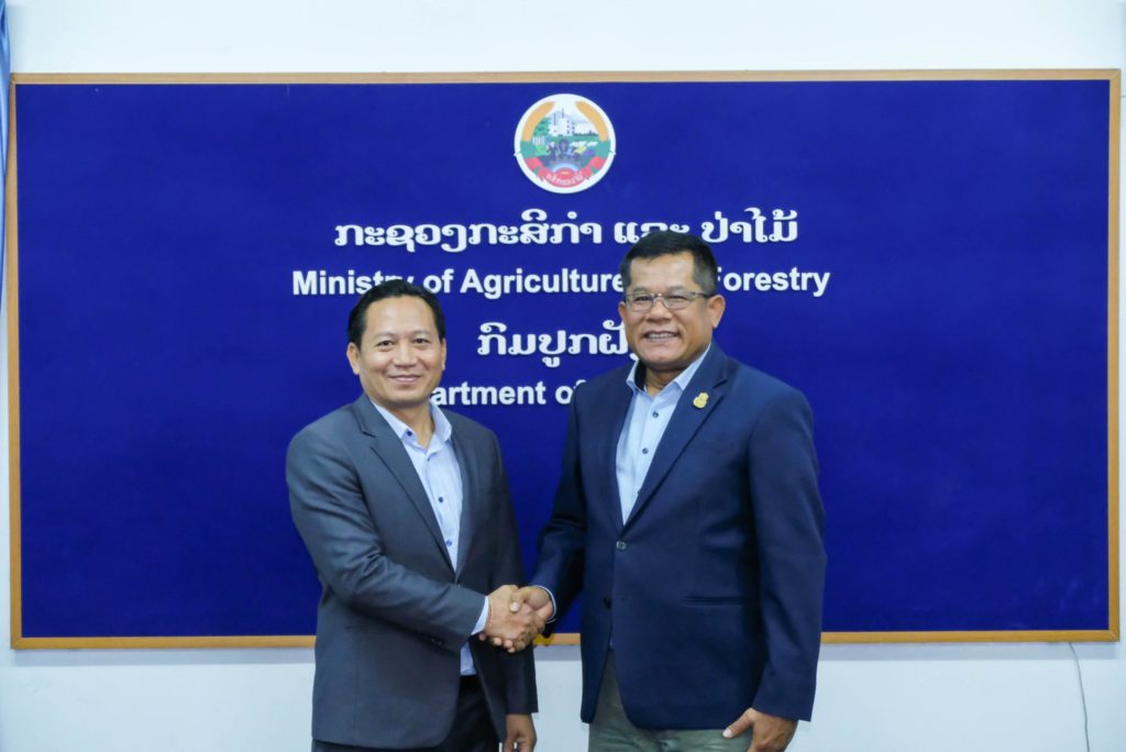 กรมส่งเสริมการเกษตร ขยายผลความร่วมมือสู่ลาว จัดการปัญหาศัตรูพืชด้วย IPM