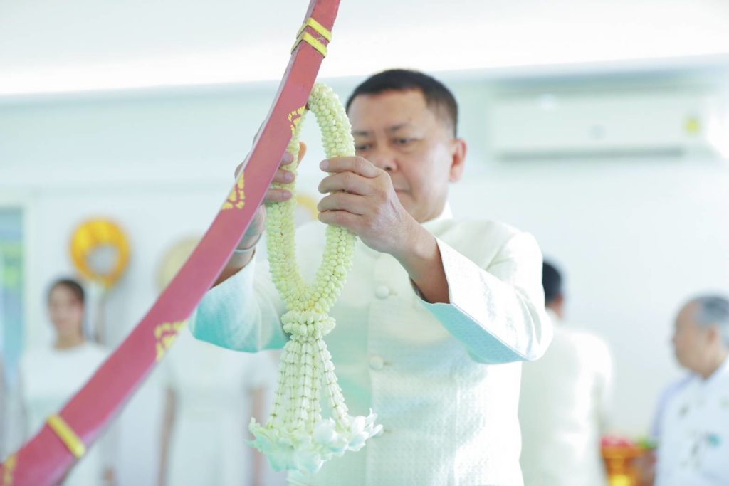 เกษตรฯ จัดพิธีบวงสรวงคันไถ เตรียมในพระราชพิธีพืชมงคลฯ ปี 2568