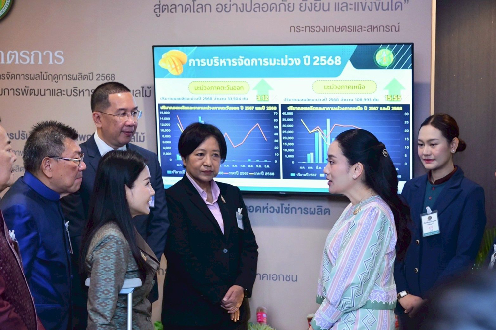 “รมว.นฤมล” เผย หลังร่วมนายกฯ พบผู้ประกอบการรับซื้อผลไม้ ย้ำ Fruit Board คุมเข้มสินค้าให้มีมาตรฐาน ผ่าน 3 มาตรการ พร้อมเพิ่มช่องทาง e-Commerce ช่วยเกษตรกรไทยกระจายผลผลิต