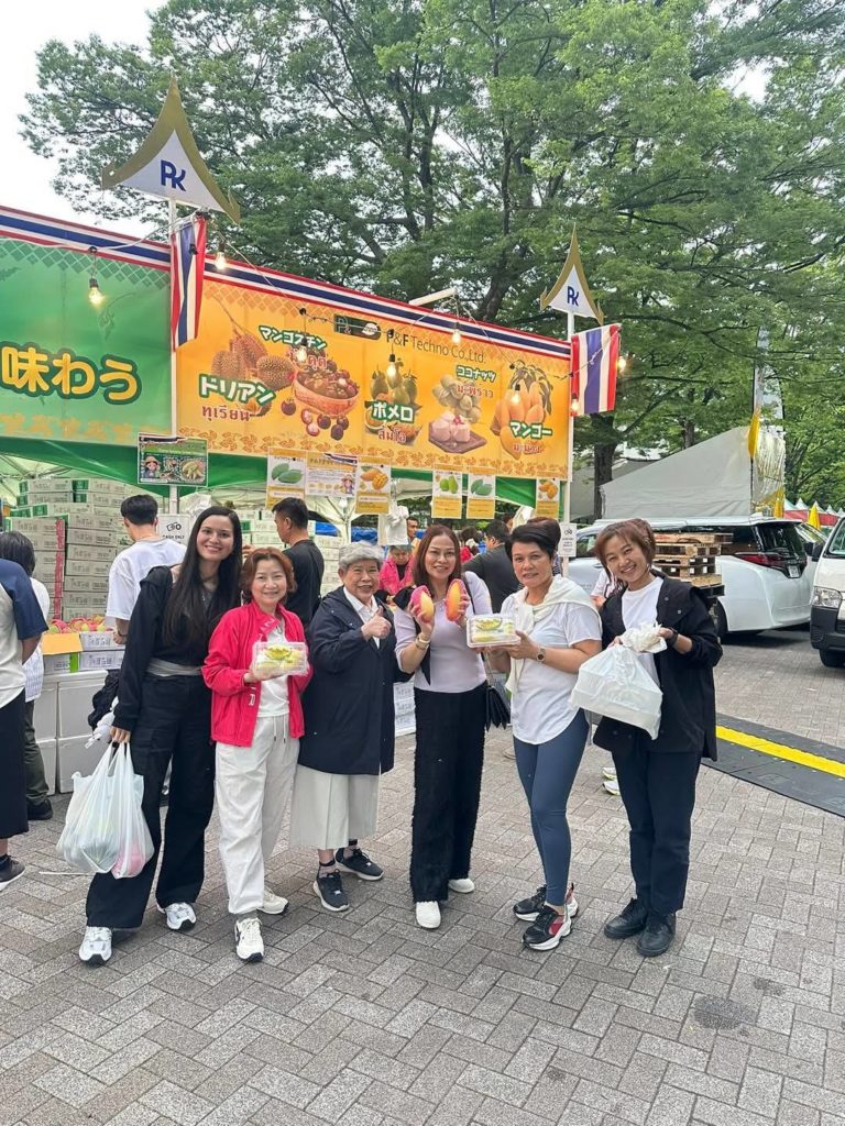 ทุเรียนไทย แจ้งเกิดที่งาน Thai festival Tokyo 2025 ประเทศญี่ปุ่น