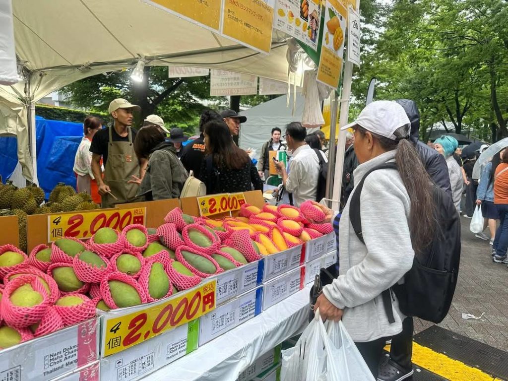 ทุเรียนไทย แจ้งเกิดที่งาน Thai festival Tokyo 2025 ประเทศญี่ปุ่น