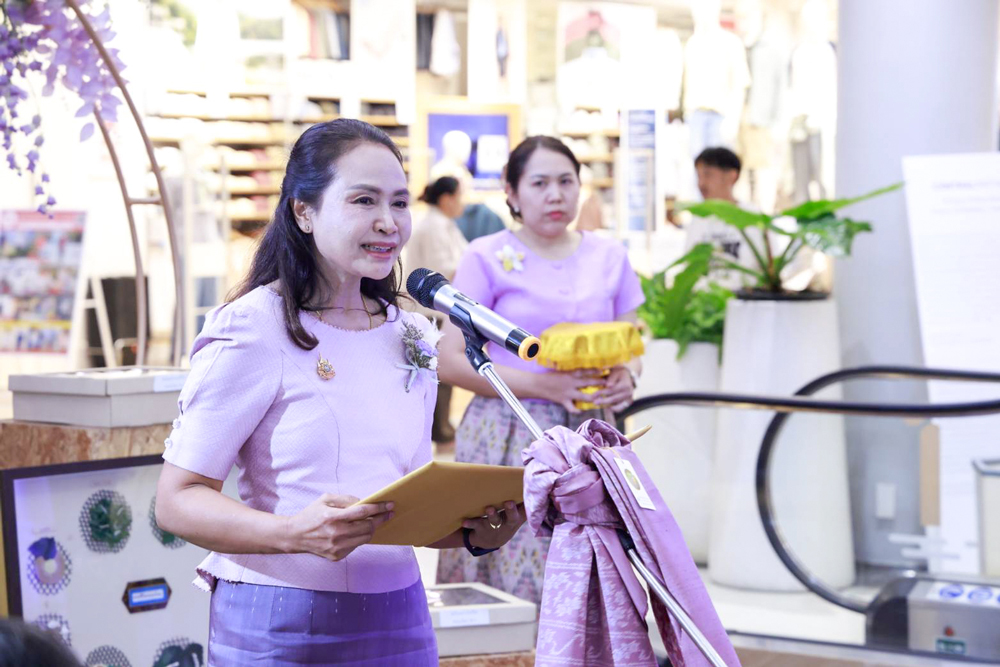 กรมหม่อนไหมจัดงาน ผลักดันผ้าไหมไทยสู่ตลาดสมัยใหม่ 16–22 มิ.ย. 68 ที่ห้างเซ็นทรัล ชลบุรี