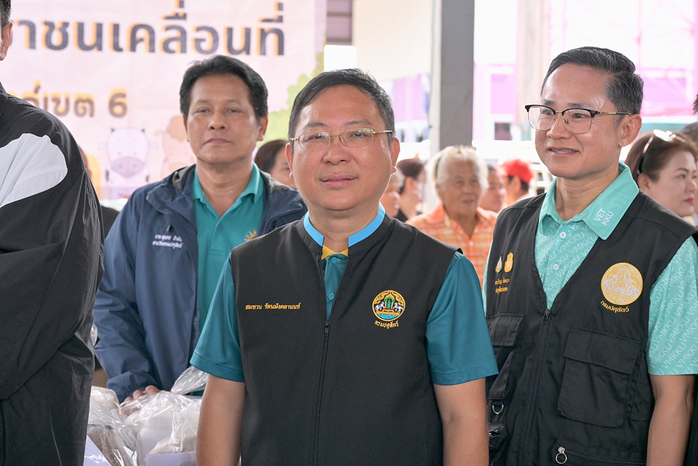 กรมปศุสัตว์เดินหน้าขับเคลื่อนโครงการเร่งรัดผ่าตัดทำหมันสุนัข–แมว คุมโรคพิษสุนัขบ้าในพื้นที่เสี่ยง จ.กำแพงเพชร ตามนโยบายของกระทรวงเกษตรและสหกรณ์ อย่างต่อเนื่อง เพื่อ "สัตว์ปลอดโรค คนปลอดภัย" ตั้งเป้าขยายผลขึ้นอีก 30%