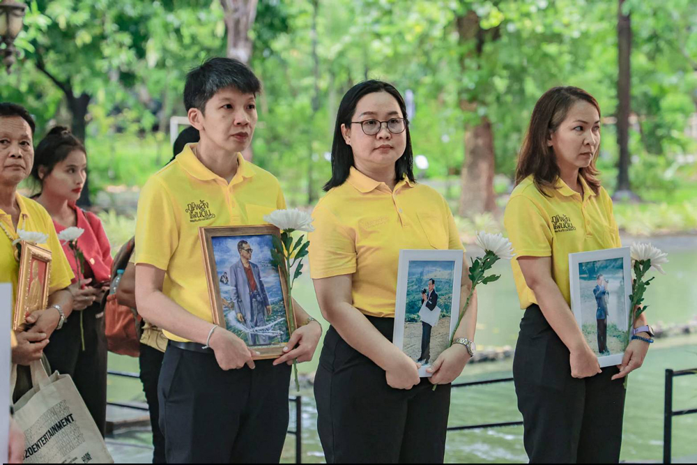 ประชาชนแห่ร่วมงานน้อมรำลึกในหลวง ร.9เนื่องในวันนวมินทรมหาราช 13 ตุลาคม 2568 ที่พิพิธภัณฑ์เกษตรอย่างเนืองแน่น