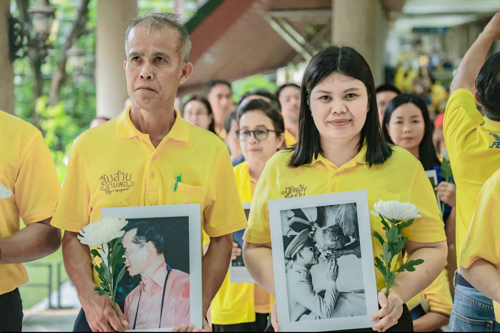 ประชาชนแห่ร่วมงานน้อมรำลึกในหลวง ร.9เนื่องในวันนวมินทรมหาราช 13 ตุลาคม 2568 ที่พิพิธภัณฑ์เกษตรอย่างเนืองแน่น