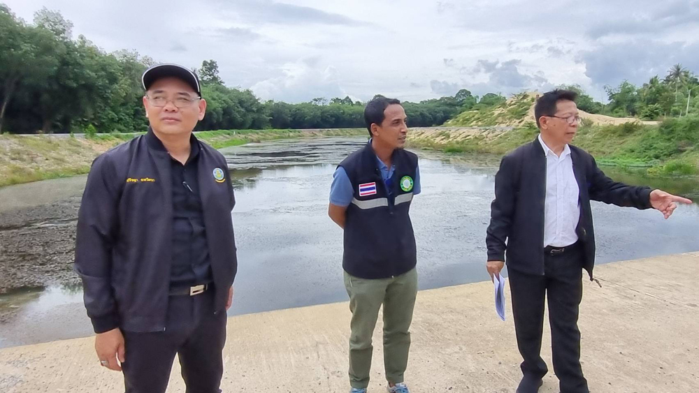 กรมชลประทาน นำสื่อฯลงพื้นที่แก้ไขปัญหาภัยแล้งและอุทกภัยแม่น้ำสายบุรี 3 จังหวัดชายแดนใต้