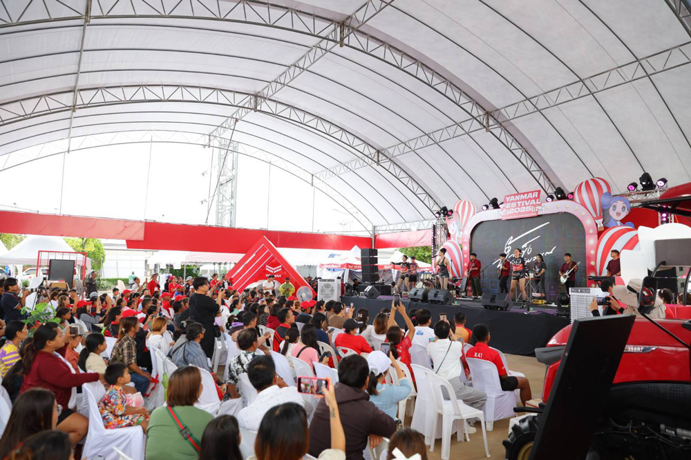 ยันม่าร์สานต่อความยิ่งใหญ่ จัดงาน “YANMAR FESTIVAL 2025” สนามสุดท้าย ณ จังหวัดกำแพงเพชร 4–5 ต.ค. พร้อมโชว์นวัตกรรมเกษตรครบวงจร