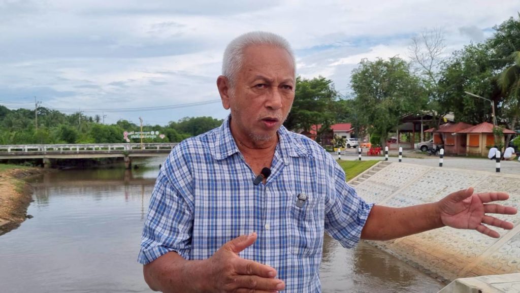 กรมชลประทาน นำสื่อฯลงพื้นที่แก้ไขปัญหาภัยแล้งและอุทกภัยแม่น้ำสายบุรี 3 จังหวัดชายแดนใต้