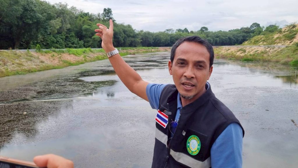 กรมชลประทาน นำสื่อฯลงพื้นที่แก้ไขปัญหาภัยแล้งและอุทกภัยแม่น้ำสายบุรี 3 จังหวัดชายแดนใต้