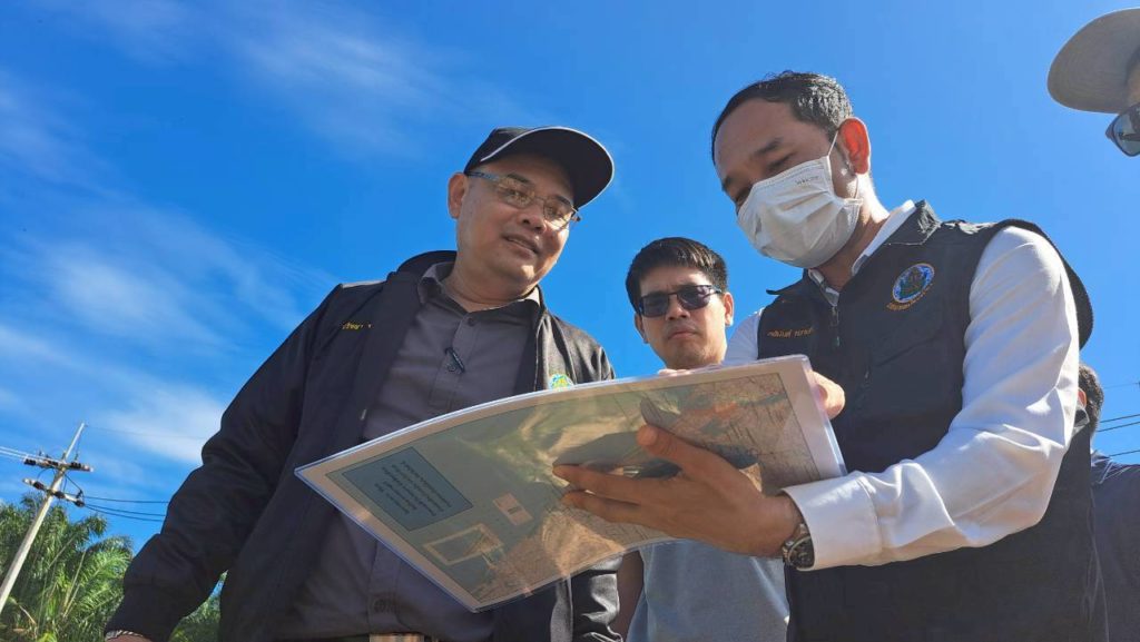 กรมชลประทาน นำสื่อฯลงพื้นที่แก้ไขปัญหาภัยแล้งและอุทกภัยแม่น้ำสายบุรี 3 จังหวัดชายแดนใต้