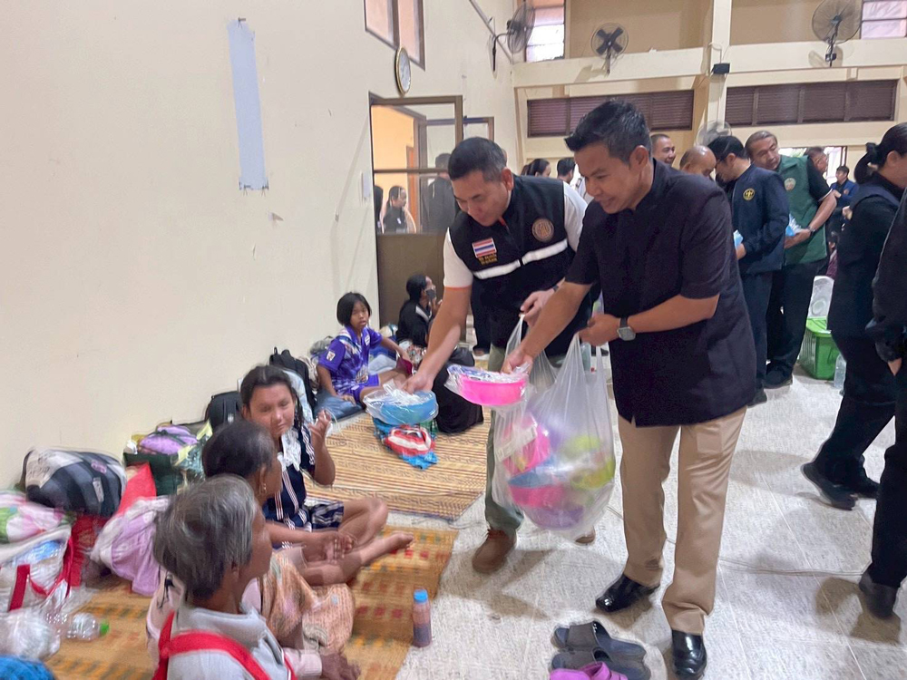 เลขาธิการ ส.ป.ก. เร่งให้ความช่วยเหลือประชาชนทึ่ได้รับผลกระทบในพื้นที่จังหวัดชายแดนไทย-กัมพูชา