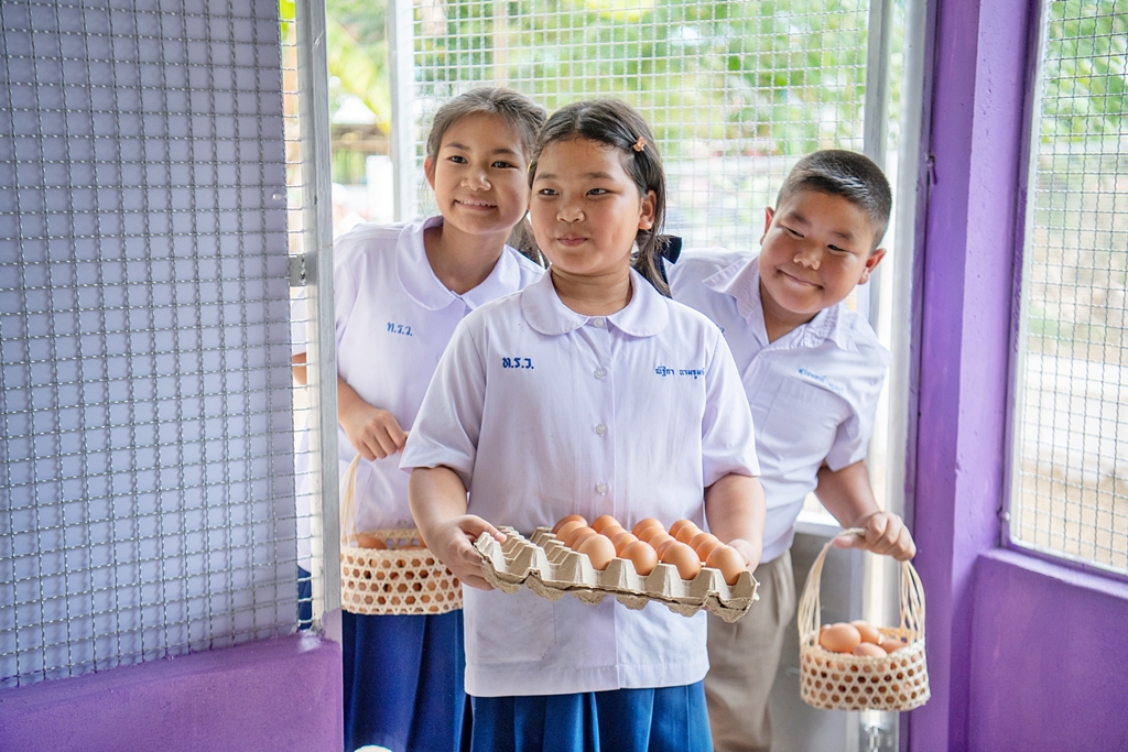 “ไข่ไก่” จากอาหารกลางวัน สู่โอกาสของเยาวชน