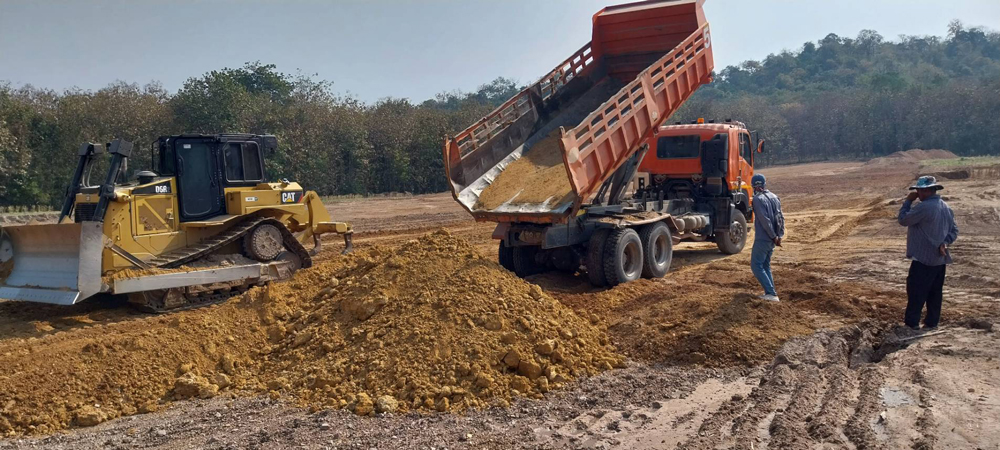 กรมชลฯ ลงพื้นที่ติดามความก้าวหน้าโครงการอ่างเก็บน้ำคลองขลุง อันเนื่องมาจากพระราชดำริ