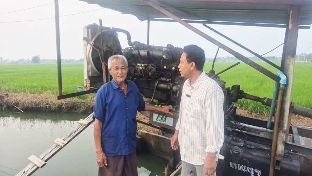 ชาวนานครปฐมไม่ทน บอกเลิกน้ำมัน หันมาติดตั้งโซลาเซลล์กลางทุ่งนา